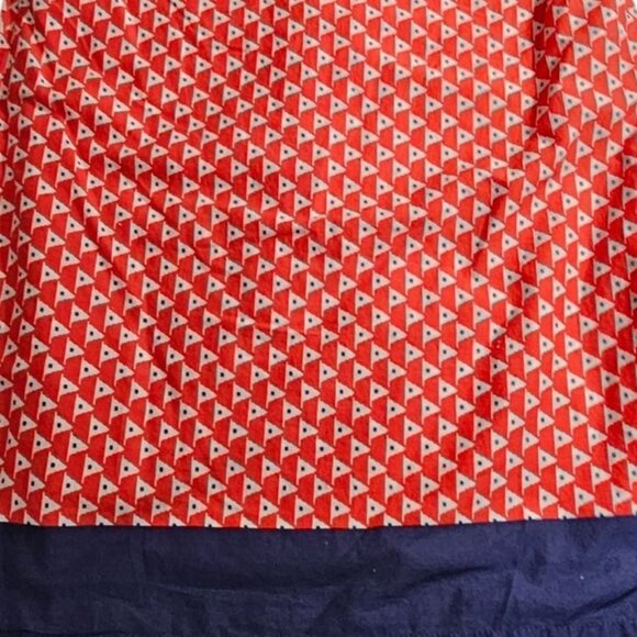 Womens Tommy Hilfiger Small Flag Print Sleeveless Top Red White Blue July 4th - Picture 4 of 7